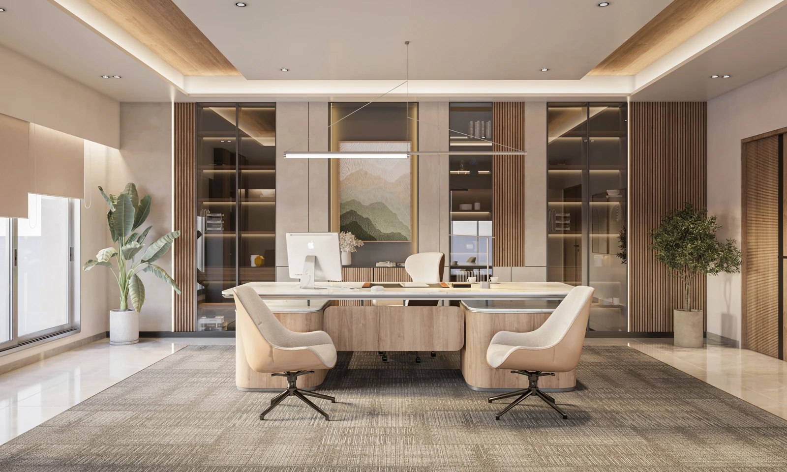 Connected dining space