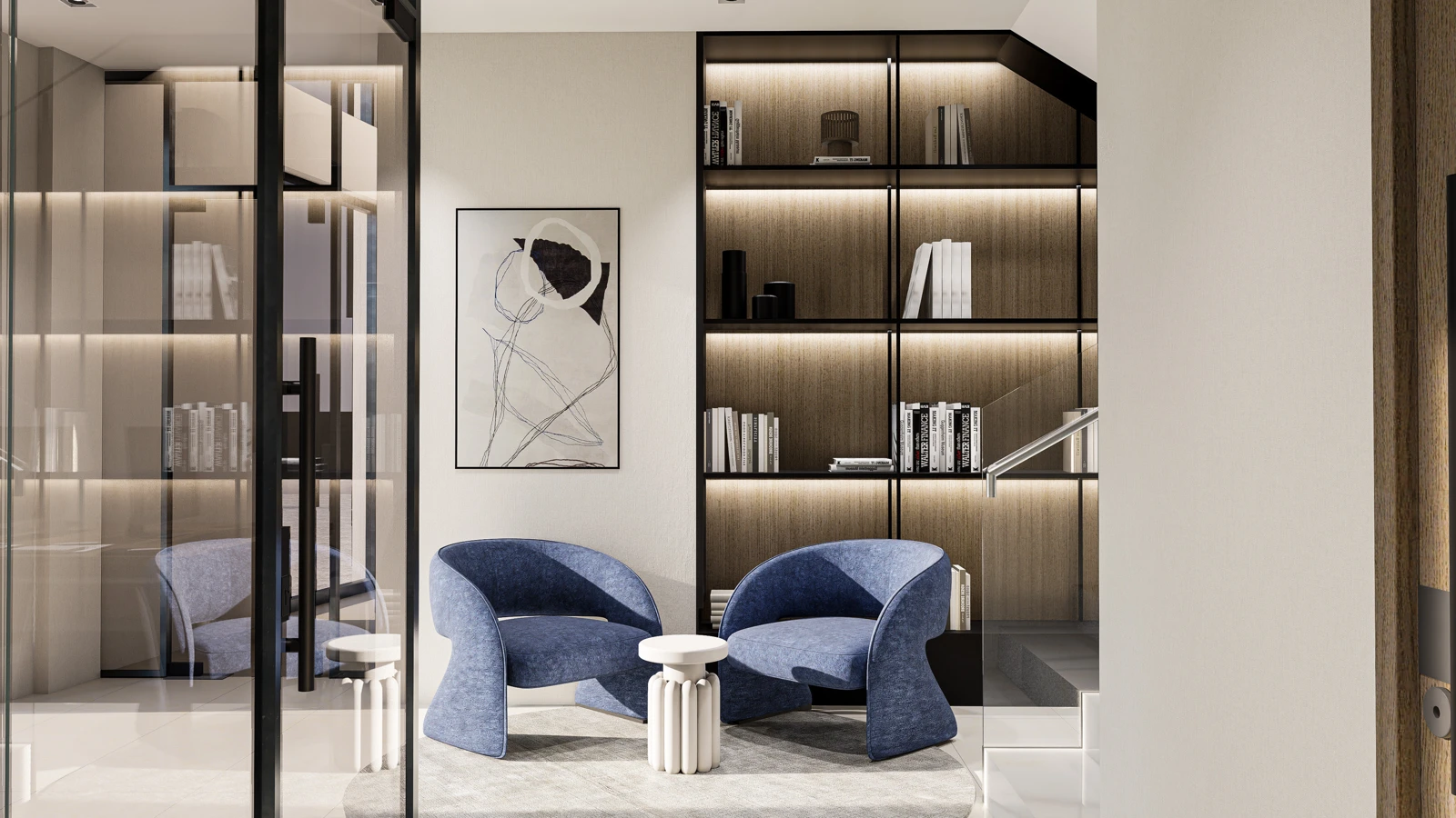 Quiet reading room